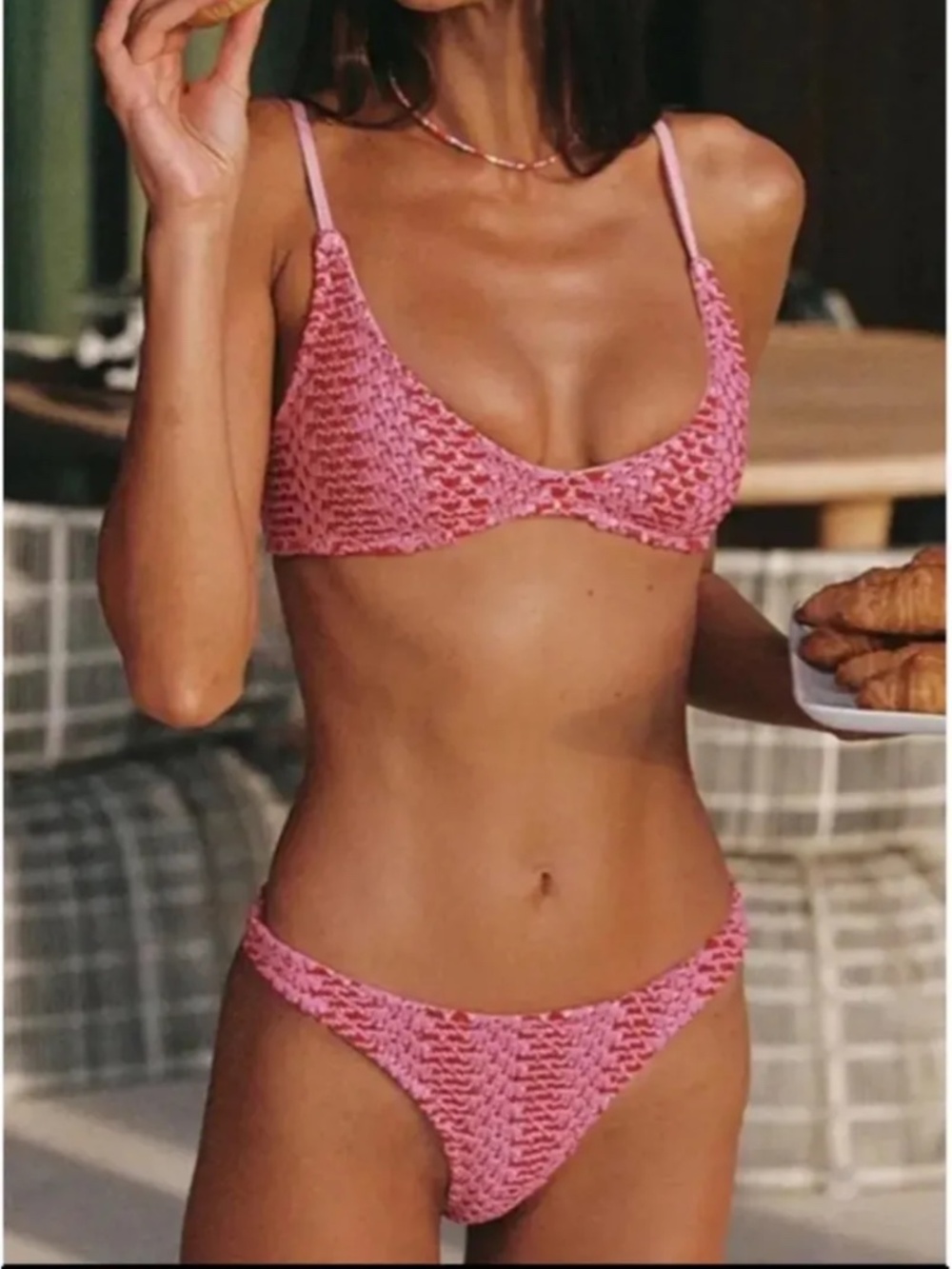 Triangl swim suit bikini set